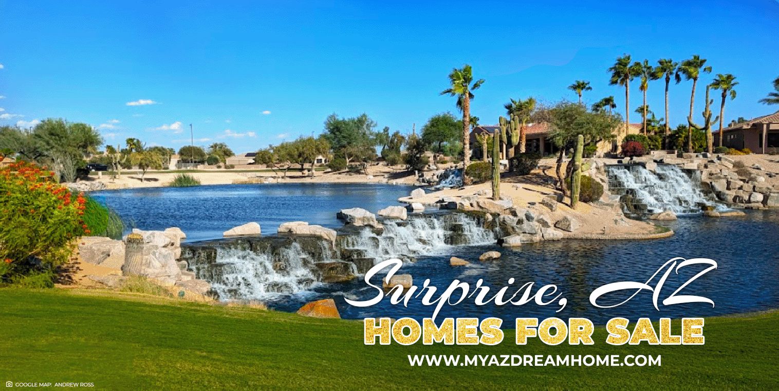 View of homes for sale in Surprise AZ